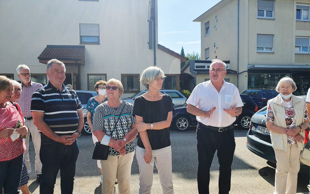 Baustellenbesichtigung St. Maria