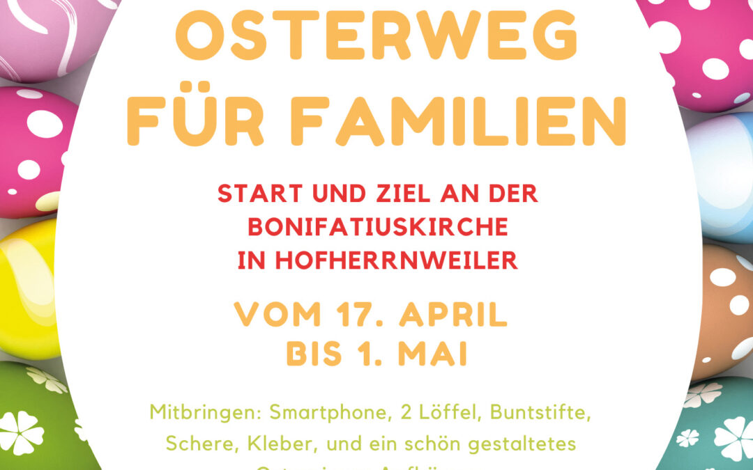 Osterweg für Familien
