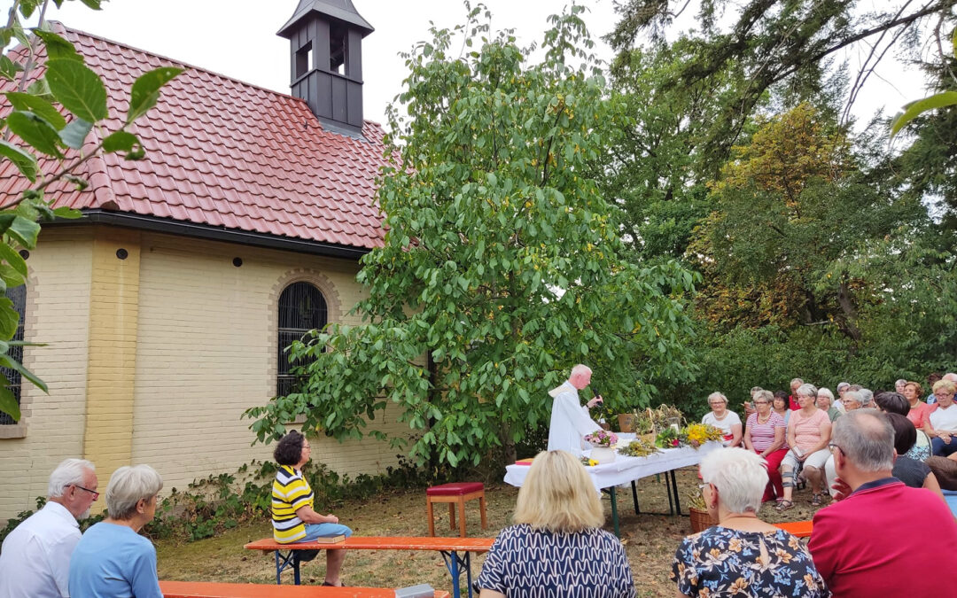 Gottesdienst im Grünen bei der Patriziuskapelle