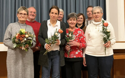 Ehrungen und Verabschiedungen