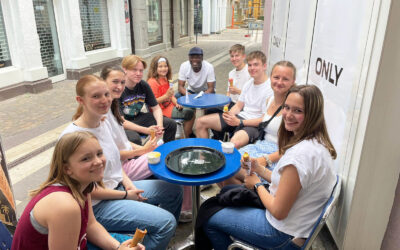Eis essen mit den Ministranten