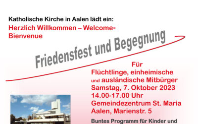 Friedensfest und Begegnung