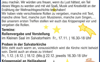 Krippenspiel Salvatorkirche 2023