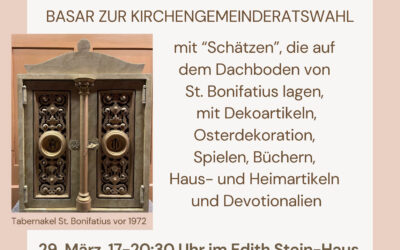 Basar zur Kirchengemeinderatswahl St. Bonifatius
