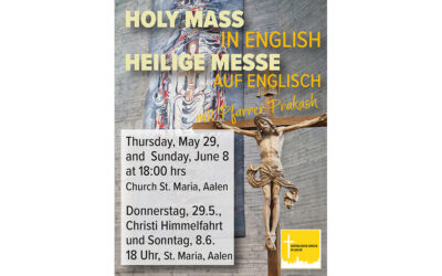 Heilige Messe auf Englisch