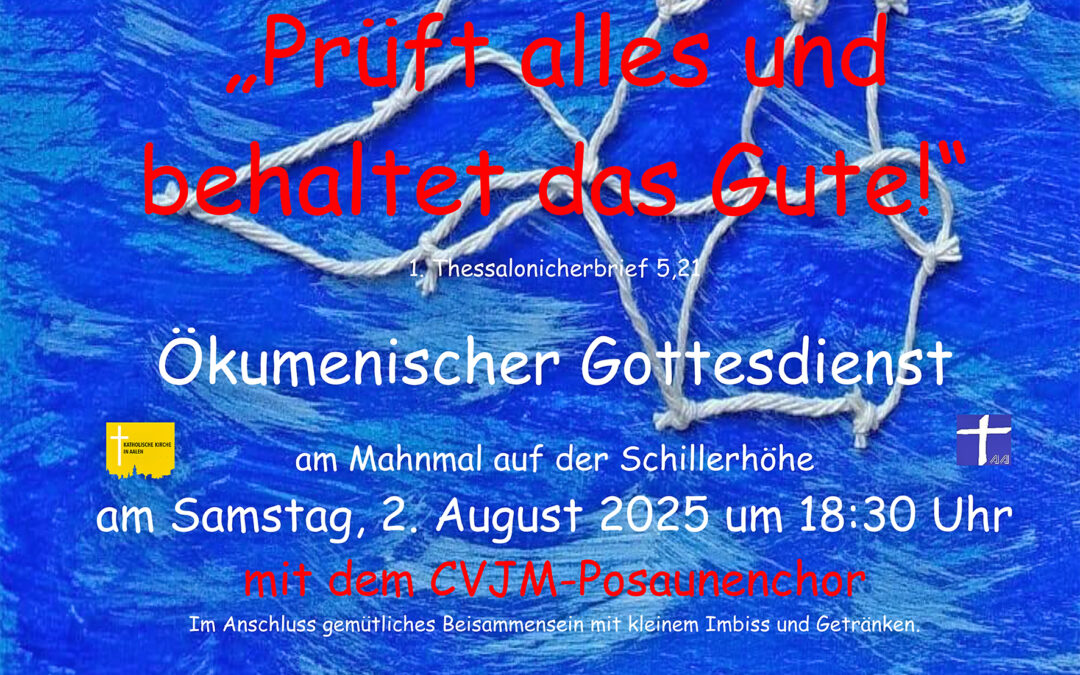 Ökumenischer Gottesdienst am Mahnmal