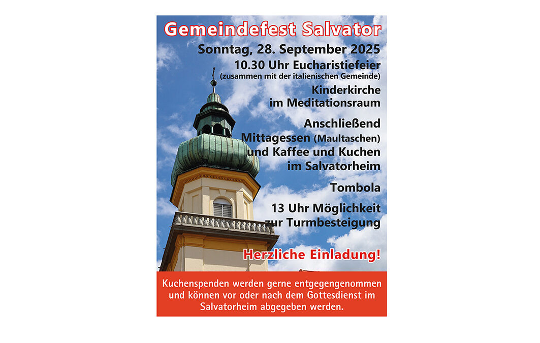 Gemeindefest Salvator