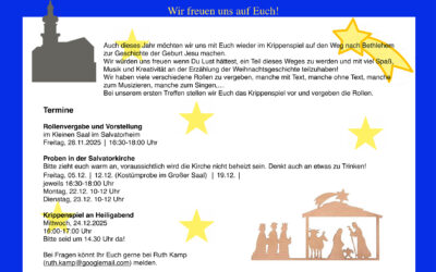 Krippenspiel in Salvator