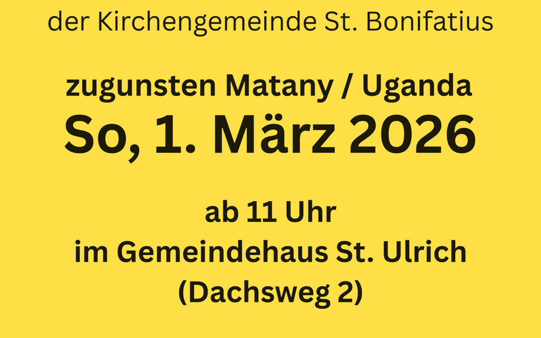 Missionsessen der Kirchengemeinde St. Bonifatius