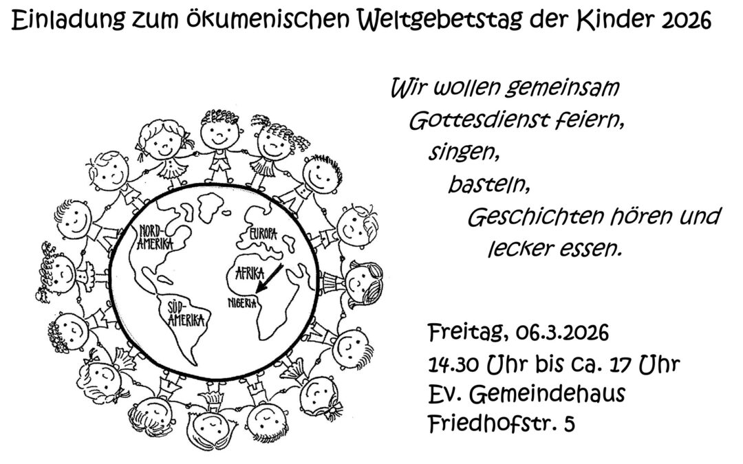 Weltgebetstag der Kinder