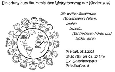 Weltgebetstag der Kinder