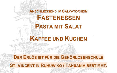 Fastenessen in Salvator