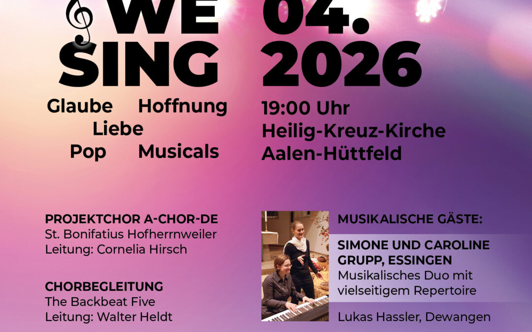 Benefizkonzert A-CHOR-DE