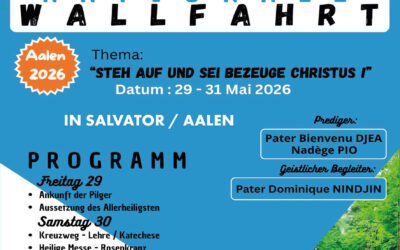 Wallfahrt der Afrikanischen-Katholischen Gemeinde Deutschlands in Salvator