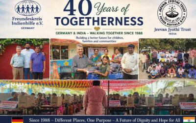 40 Jahre Zusammenarbeit des Freundeskreises Indienhilfe Aalen e.V. mit dem Jeevan Jyothi Trust in Indien
