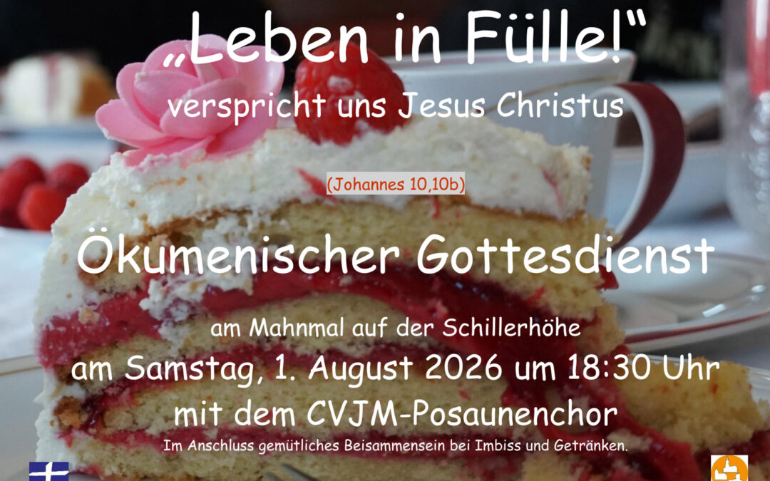 Ökumenischer Gottesdienst am Mahnmal
