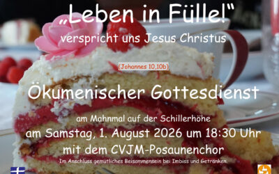 Ökumenischer Gottesdienst am Mahnmal