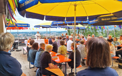Beste Stimmung beim Gartenfest der Kolpigsfamilie