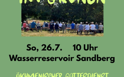 Ökumenischer Gottesdienst im Grünen