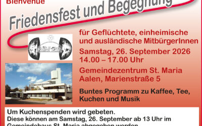 Friedensfest und Begegnung