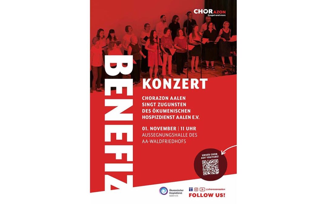 Benefizkonzert – Ökumenischer Hospizdienst Aalen e.V.
